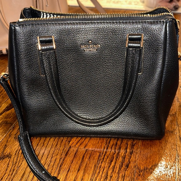 Kate Spade Black Darcy Small Satchel - Picture 1 of 4